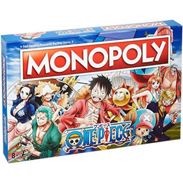 MONOPOLY ONE PIECE モノポリー ワンピース ボードゲーム エンタメ/ホビーのテーブルゲーム/ホビー(人生ゲーム)の商品写真