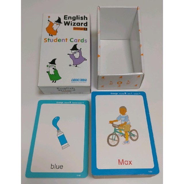 AEON(イオン)のAEON KIDS English Wizard Orange B セット エンタメ/ホビーの本(語学/参考書)の商品写真