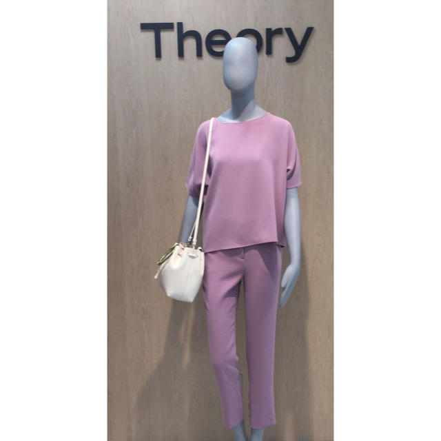 信頼への信頼 Theory 19aw 新型ブラウス ライラック シャツ/ブラウス(半袖/袖なし)
