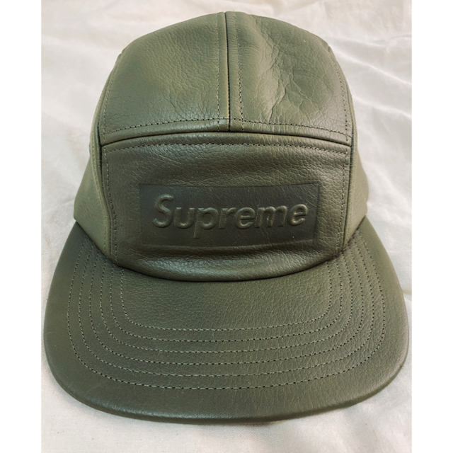 Supreme(シュプリーム)のsupremeレザーキャップ メンズの帽子(キャップ)の商品写真