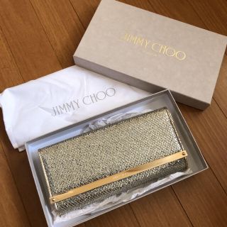 ジミーチュウ(JIMMY CHOO)の2way Jimmy Choo クラッチバッグ　箱付き(クラッチバッグ)