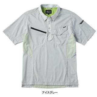 「金剛禅777」様　専用　　 半袖ワークシャツ　アイスグレー　L　GNT122(Tシャツ/カットソー(半袖/袖なし))