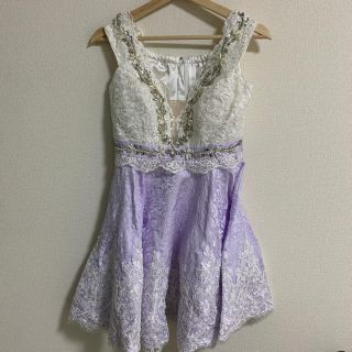 ローブ(ROBE)のROBE de FLEURS ビジューレースドレス　キャバドレス(ナイトドレス)