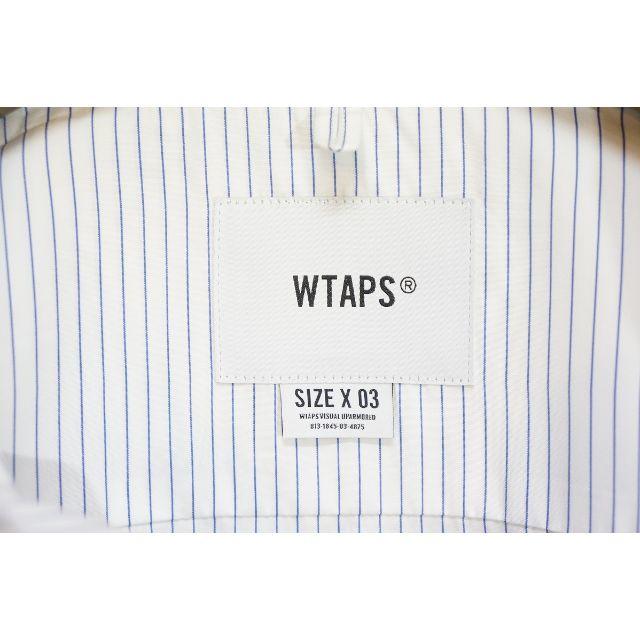 新品20SS WTAPS×THOMAS MASONストライプ シャツ 527K▲ 2