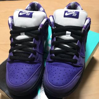 ナイキ(NIKE)のdunk low puple lobster(スニーカー)