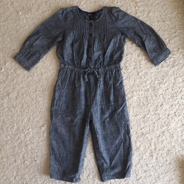 babyGAP(ベビーギャップ)のbabyGap デニムオールインワン キッズ/ベビー/マタニティのベビー服(~85cm)(カバーオール)の商品写真