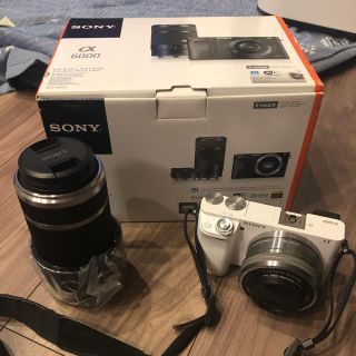 ソニー(SONY)の値下げ‼️SONY α6000 ダブルズームレンズキット(ミラーレス一眼)