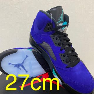 ナイキ(NIKE)の aj5 グレープ(スニーカー)