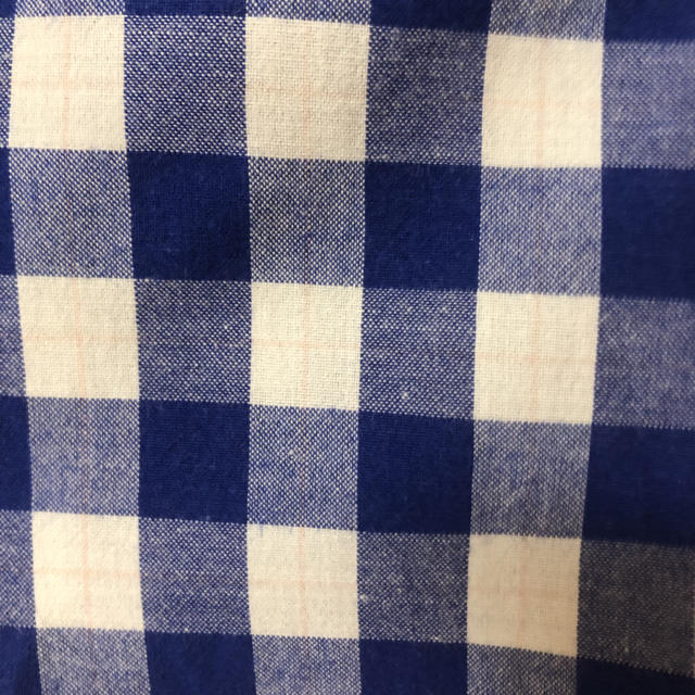 ギンガムチェックシャツ　チームオブビートイン　七分袖 レディースのトップス(シャツ/ブラウス(長袖/七分))の商品写真