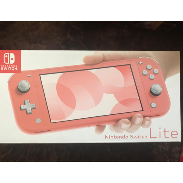 Nintendo Switch Lite  コーラル ピンク 印なし