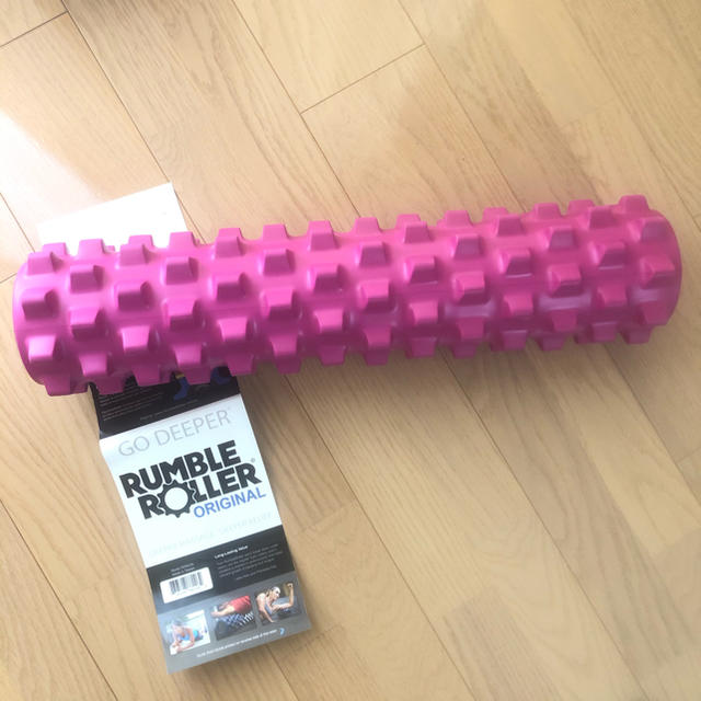 トレーニング用品ランブルローラー ピンク RUMBLE ROLLER PINK 神崎恵