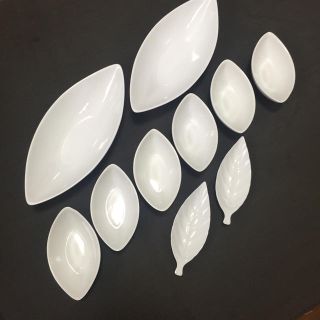 クリハラハルミ(栗原はるみ)の美品！栗原はるみ葉っぱ皿  その他 10点セット！(食器)