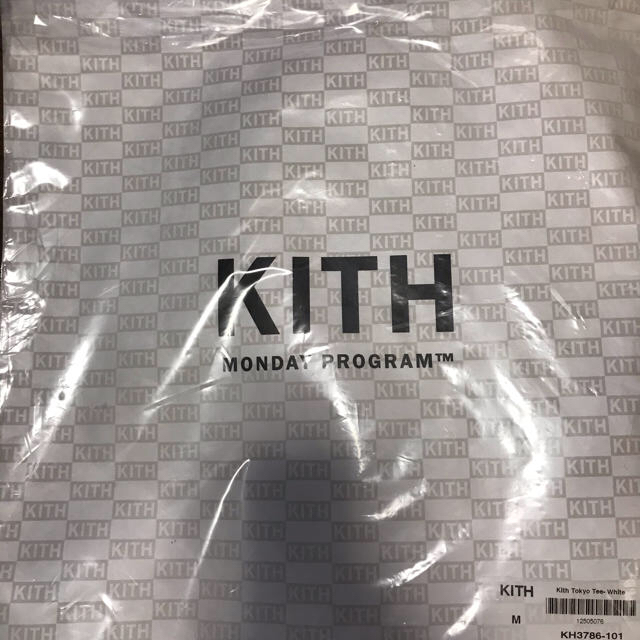 KITH tokyo 限定Tシャツ　Sサイズ　スクランブル　白