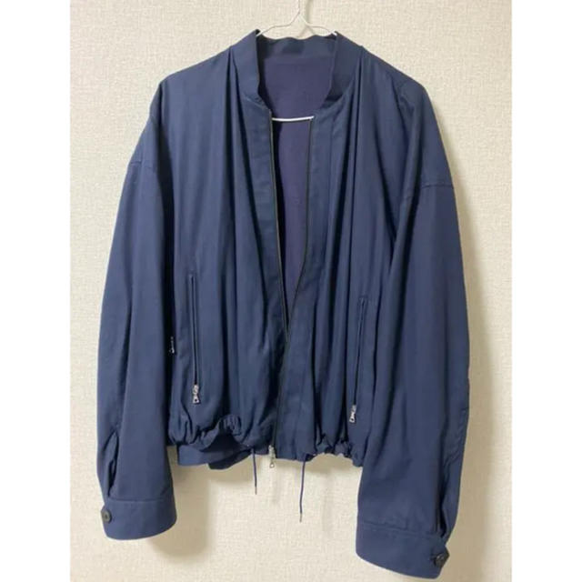 URU  COTTON ZIP UP BLOUSON 3