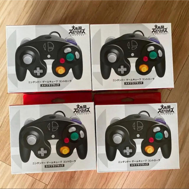 新品】スマブラ コントローラー ゲームキューブ4個 switch - その他