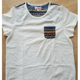 チチカカ(titicaca)のチチカカ　刺繍Tシャツ(Tシャツ(半袖/袖なし))