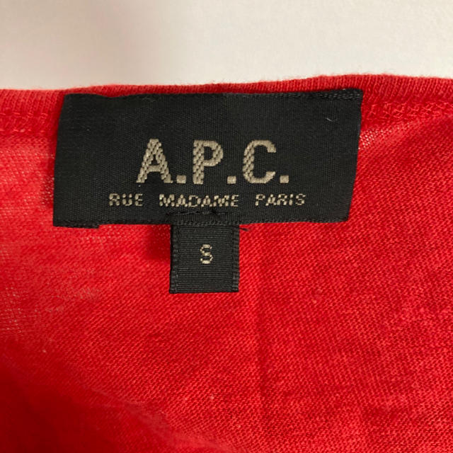 A.P.C(アーペーセー)のA.P.C アーペーセー Tシャツ レディースのトップス(Tシャツ(半袖/袖なし))の商品写真