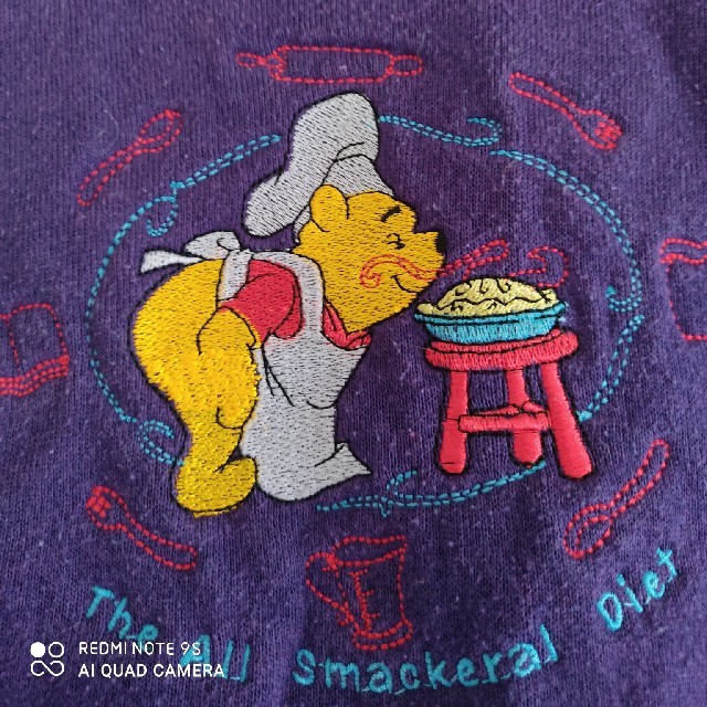 Disney(ディズニー)のDisney　刺繍スウェット　ビンテージ　90's USA メンズのトップス(スウェット)の商品写真