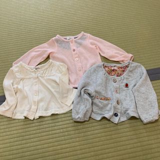 マザウェイズ(motherways)の80センチ カーディガン(カーディガン/ボレロ)