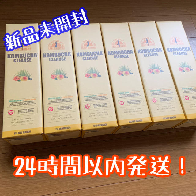 新品未開封】コンブチャクレンズ6本セット | www.jarussi.com.br