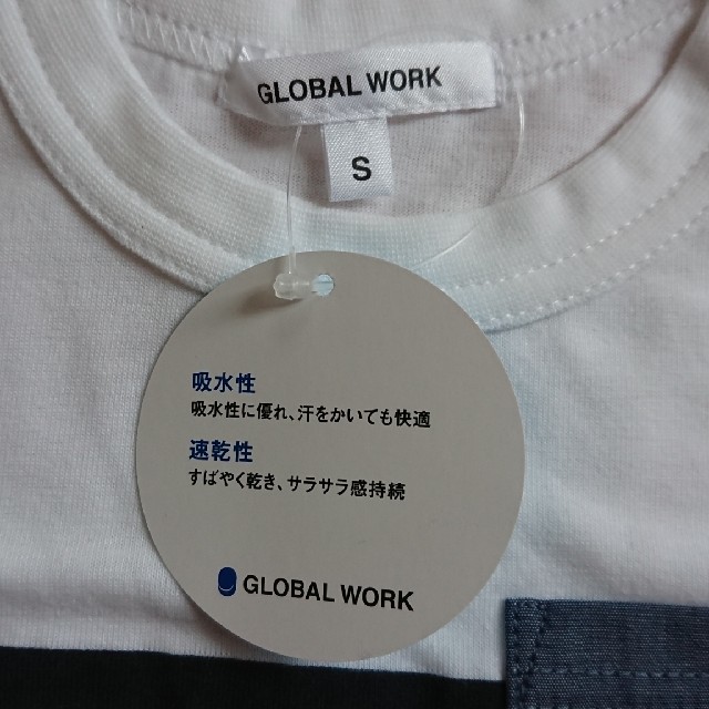 GLOBAL WORK(グローバルワーク)の新品！Tシャツ キッズ/ベビー/マタニティのキッズ服男の子用(90cm~)(Tシャツ/カットソー)の商品写真