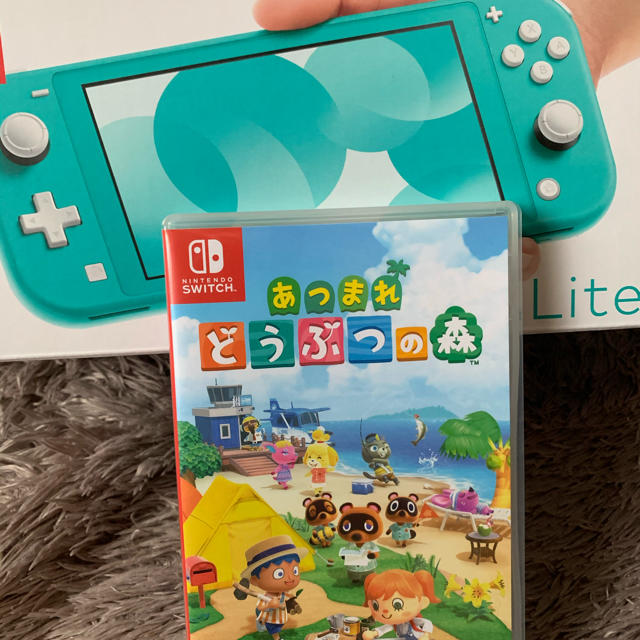 任天堂Switch Light本体　あつ森セット