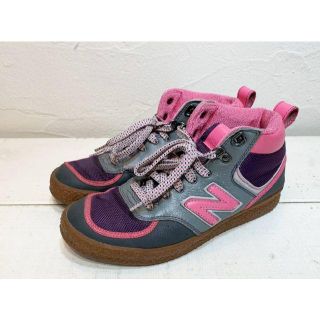 ニューバランス(New Balance)のニューバランス スニーカー new balanceピンク×パープル×シルバー24(スニーカー)