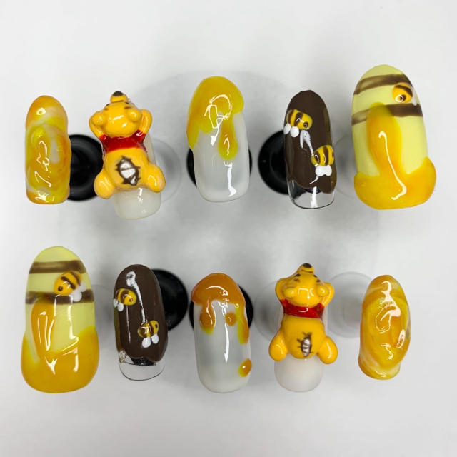 Disney ネイルチップ プーさんネイル ディズニーネイルの通販 By Puu S Shop ディズニーならラクマ Disney ネイルチップ プーさんネイル ディズニーネイルの通販 By Puu S Shop ディズニーならラクマ