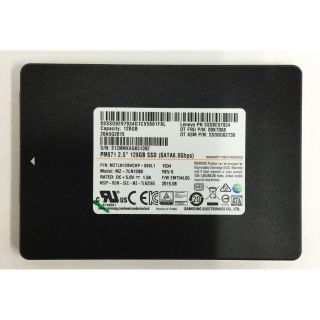 RF-523 SAMSUNG 128GB SSD SATA 2.5インチ 1点(PCパーツ)