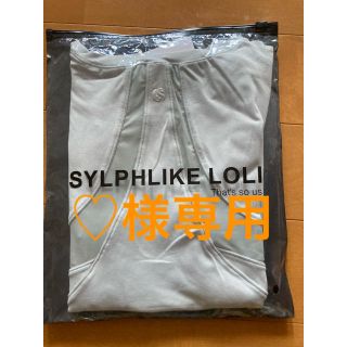 【SLOLI】半袖シャツ　着痩せ《新品》(ヨガ)