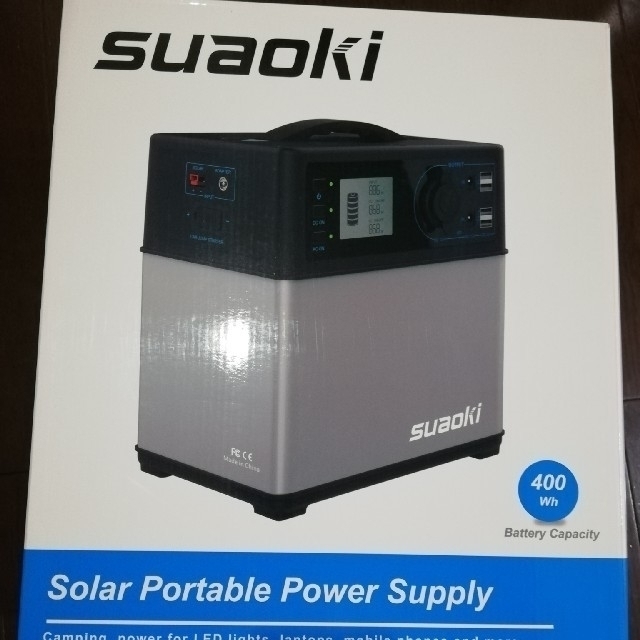 SUAOKI ポータブル電源　120000mAh/400wh