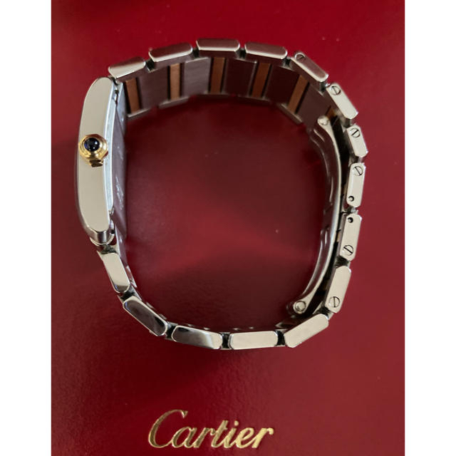 Cartier(カルティエ)のカルティエ　タンクフランセーズデイトMM  レディースのファッション小物(腕時計)の商品写真
