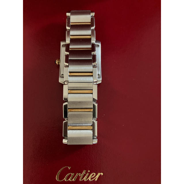 Cartier(カルティエ)のカルティエ　タンクフランセーズデイトMM  レディースのファッション小物(腕時計)の商品写真