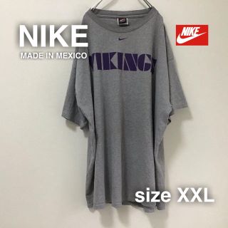 ナイキ(NIKE)のNIKE ナイキ Tシャツ XXL VIKINGS ビックシルエット　ゆるだぼ(Tシャツ/カットソー(半袖/袖なし))