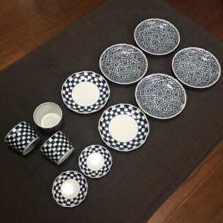 アクタス(ACTUS)の美品！ACTUS アクタス食器11点セット！砥部焼 波佐見焼お好きな方に！(食器)