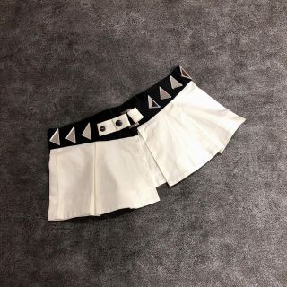 アゴストショップ(AGOSTO SHOP)のAGOST*スカートベルト*ホワイト×ブラック(ベルト)