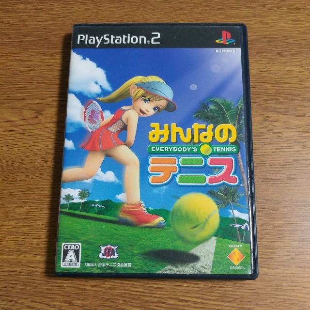 Playstation2 名作 Ps2ソフト ケース 取説付 みんなのテニスの通販 By K2 S Shop プレイステーション2ならラクマ