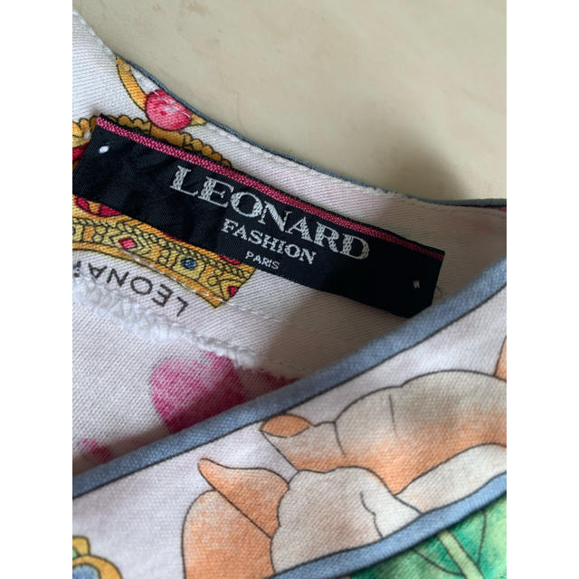 LEONARD(レオナール)の☆ 彡レオナール☆彡ラグジュアリーに着こなす豪華セットアップ レディースのワンピース(ひざ丈ワンピース)の商品写真