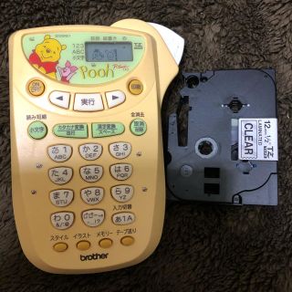 ブラザー(brother)の値下げ‼︎ ピータッチ 170 プーさん  p-touch  170 Pooh(その他)