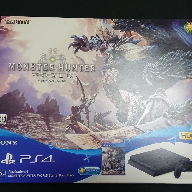 PS4 モンスターハンターワールド スターターパック(CUHJ-10022)