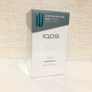 アイコス(IQOS)のiQOS3 DUO ルーシッドティール 新品　未登録(タバコグッズ)