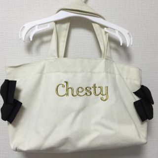 チェスティ(Chesty)のchesty リボン エコ トートバック(トートバッグ)