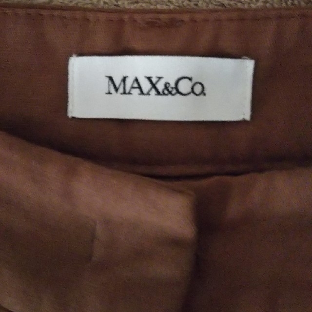 Max & Co.(マックスアンドコー)のMAX & CO パンツ38*モカ レディースのパンツ(カジュアルパンツ)の商品写真