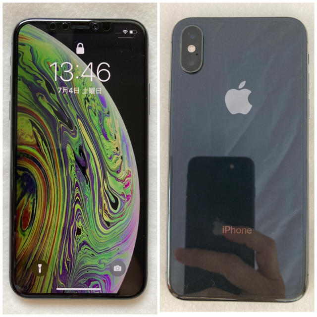 iPhone Xs Space Gray 64GB SIMフリー 本体 極美品