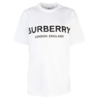 バーバリー(BURBERRY)のバーバリー　コットンTシャツ　白　正規品(Tシャツ(半袖/袖なし))