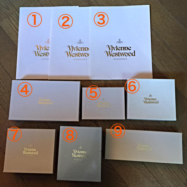 Vivienne Westwood(ヴィヴィアンウエストウッド)のvivienne 箱♡袋  単品可能です レディースのアクセサリー(その他)の商品写真