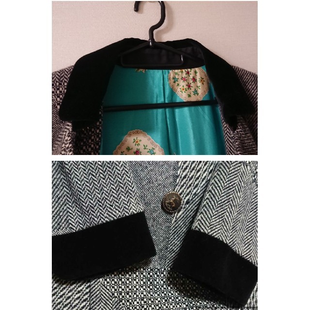 Lois CRAYON(ロイスクレヨン)のロイスクレヨン 受注コート ナターシャ レディースのジャケット/アウター(ロングコート)の商品写真