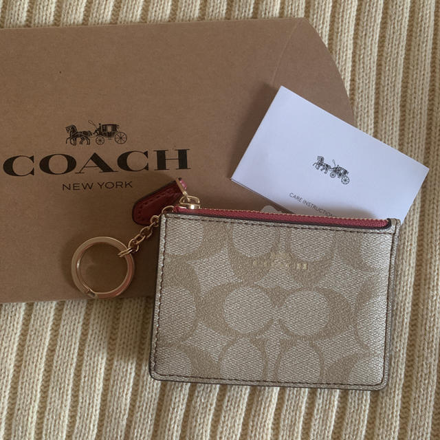 COACH 新品未使用　コインケース　パスケース　キーケースにも！