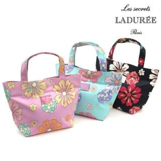 ラデュレ(LADUREE)の【新品タグ付き】ラデュレ　ミニトートバッグ ピンク(トートバッグ)