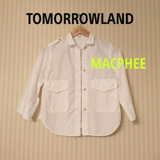 トゥモローランド(TOMORROWLAND)のTOMORROWLAND【MACPHEE】☆ ミリタリー・シャツ ジャケット(ミリタリージャケット)